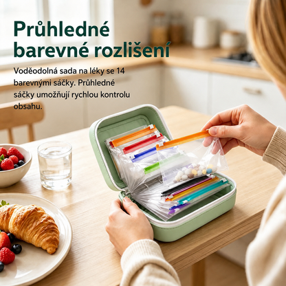 Viren™ – Organizér na léky a vitamíny (14 sáčků)