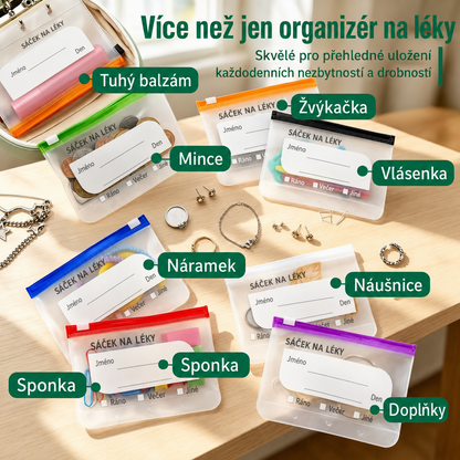 Viren™ – Organizér na léky a vitamíny (14 sáčků)